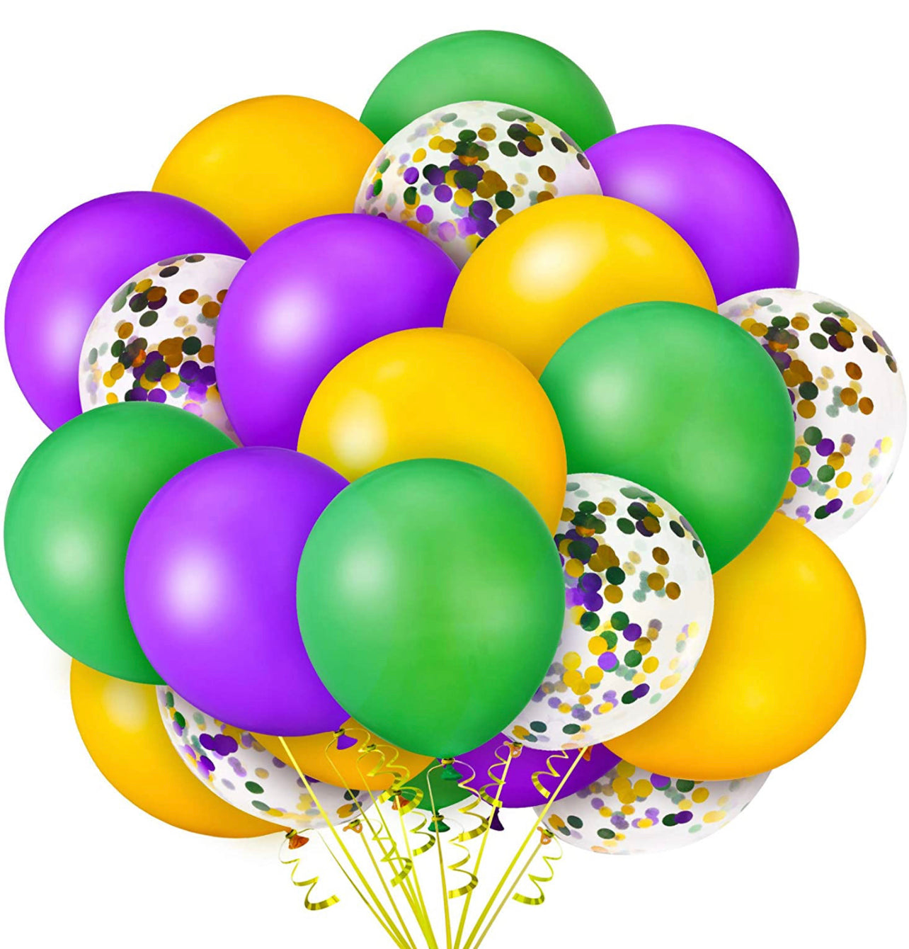 MARDI GRAS Festive Confetti 22pc