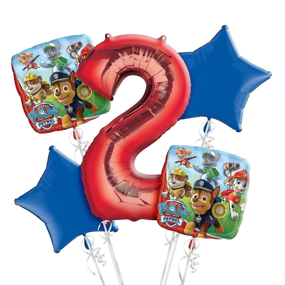 Paw Patrol w/ Number Bouquet