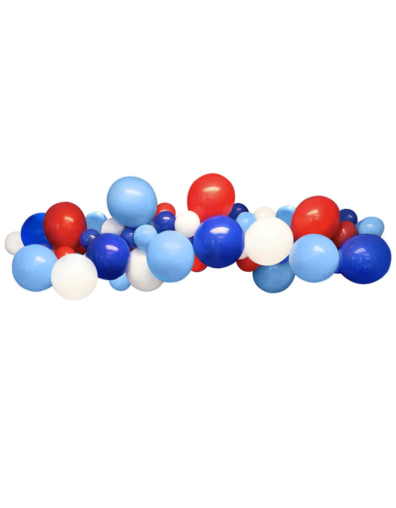 Baseball Style BALLOON GARLAND (TO GO NO INSTALL)