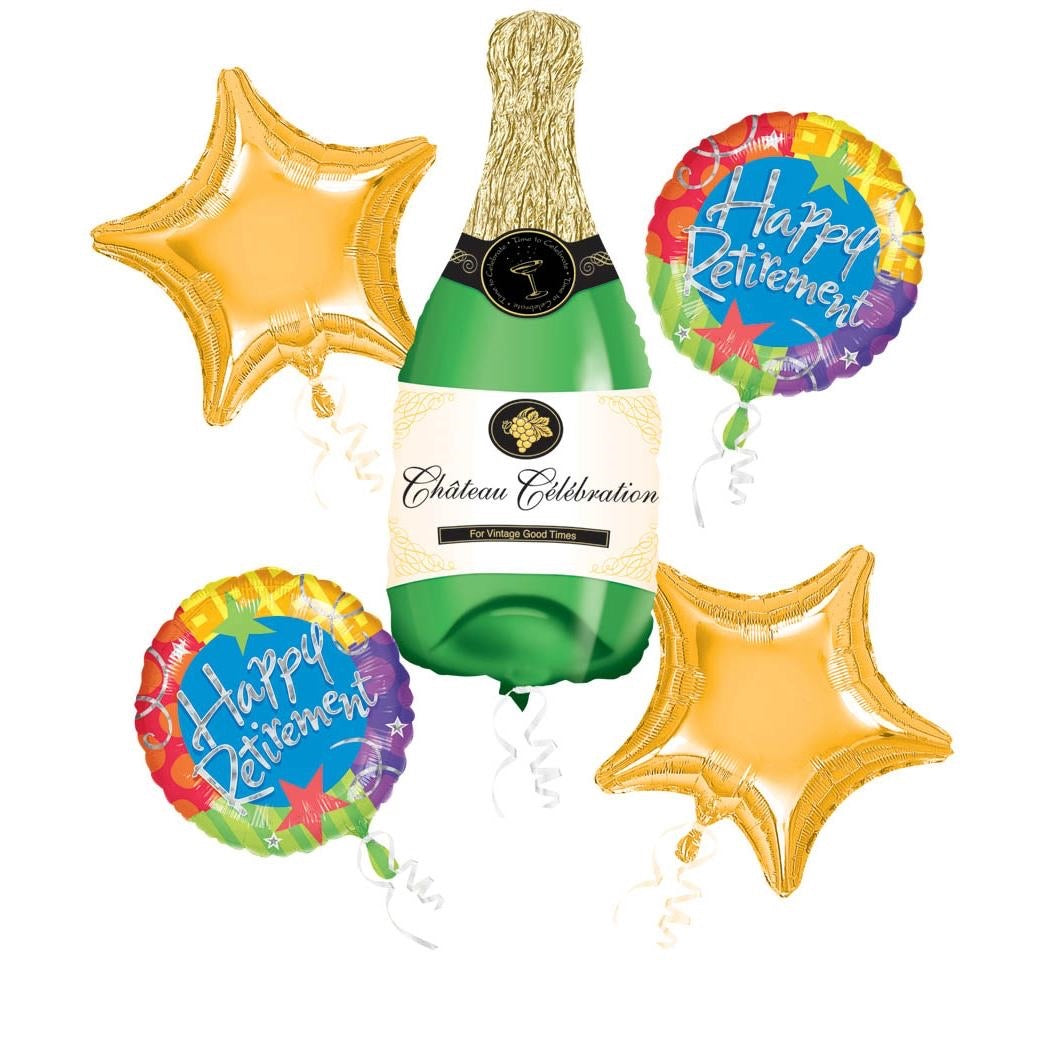 Happy Retirement Bouquet, 5 pc