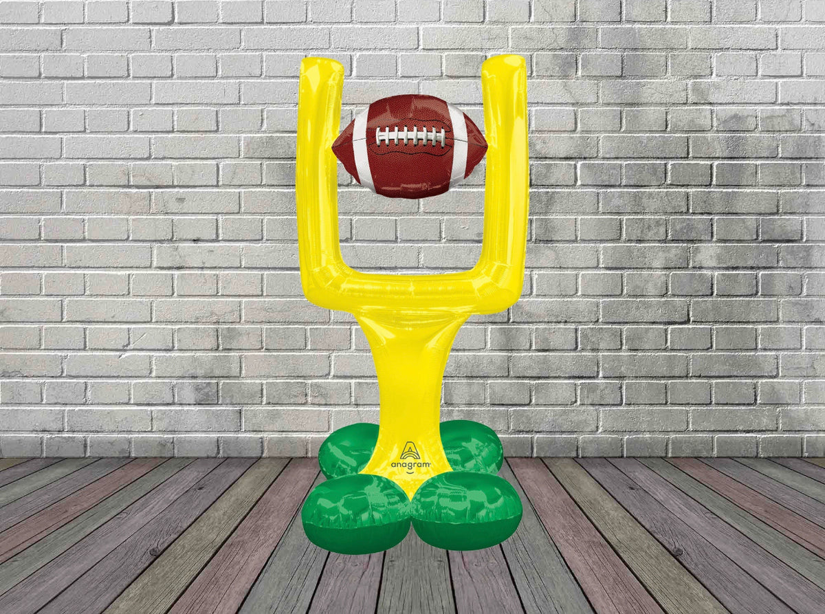 AirLoonz Football Goal Post Balloon, 51in Gonzales Party Store