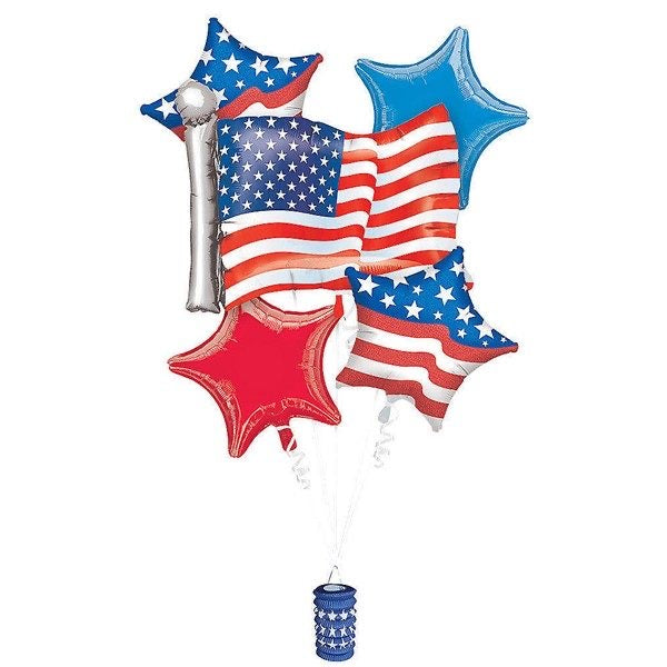 American Flag Colors Bouquet