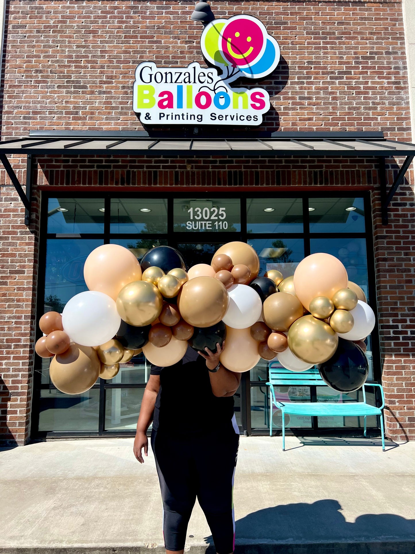 Mocha Cappuccino Balloon GARLAND TO-GO (NO INSTALL)