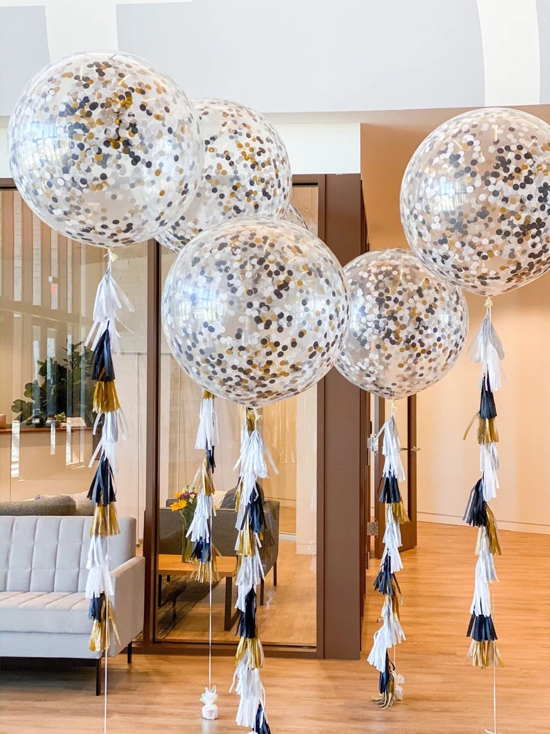 Graduation Party Jumbo Confetti Balloons