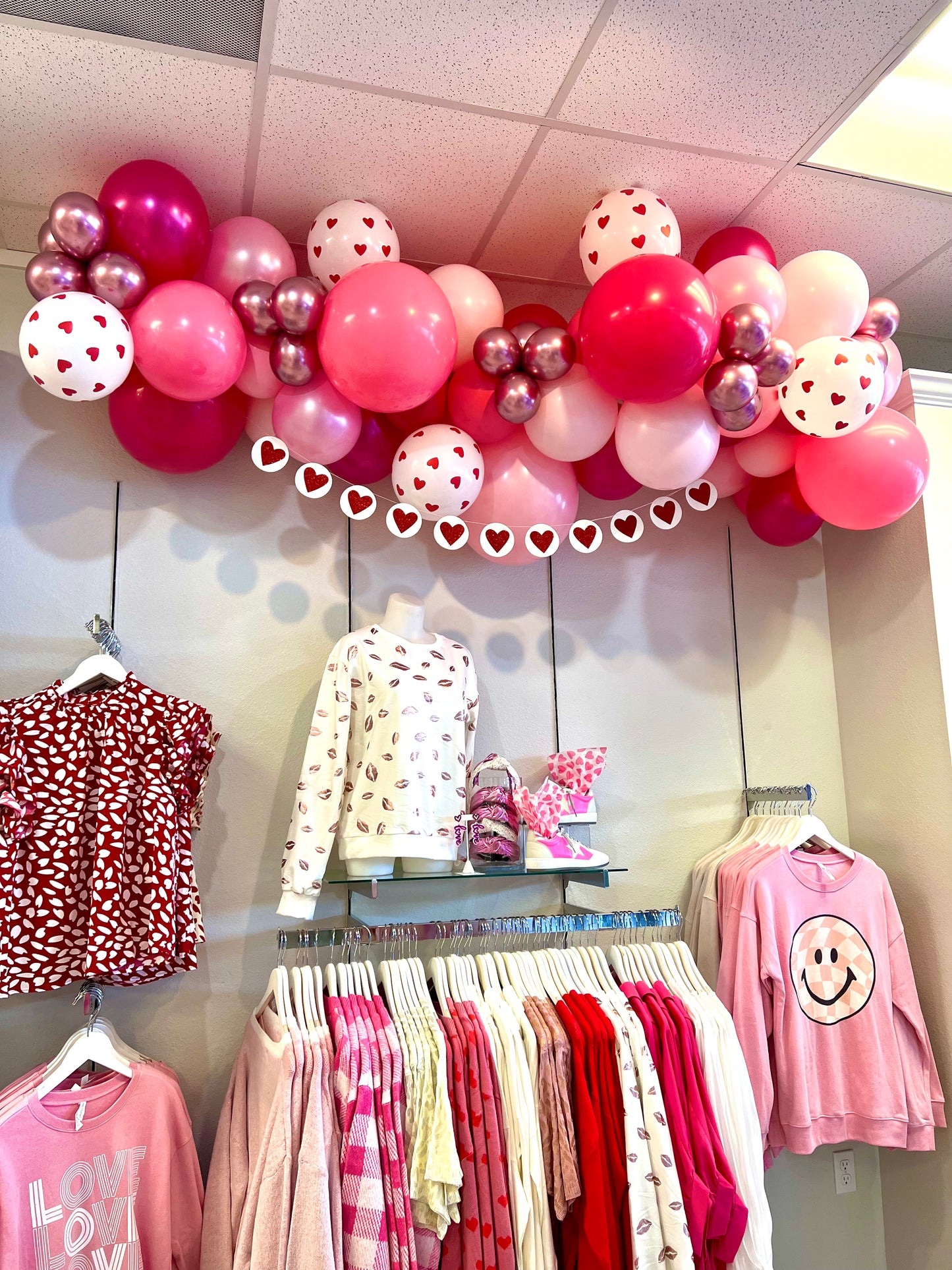 Valentine’s Virgo Theme BALLOON GARLAND TO-GO