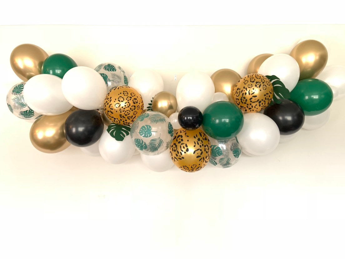 Jungle Safari Theme BALLOON GARLAND(TO GO NO INSTALL)