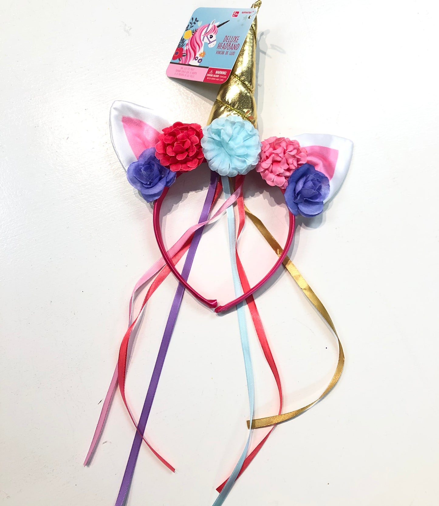 Pretty Rainbow Unicorn Headband