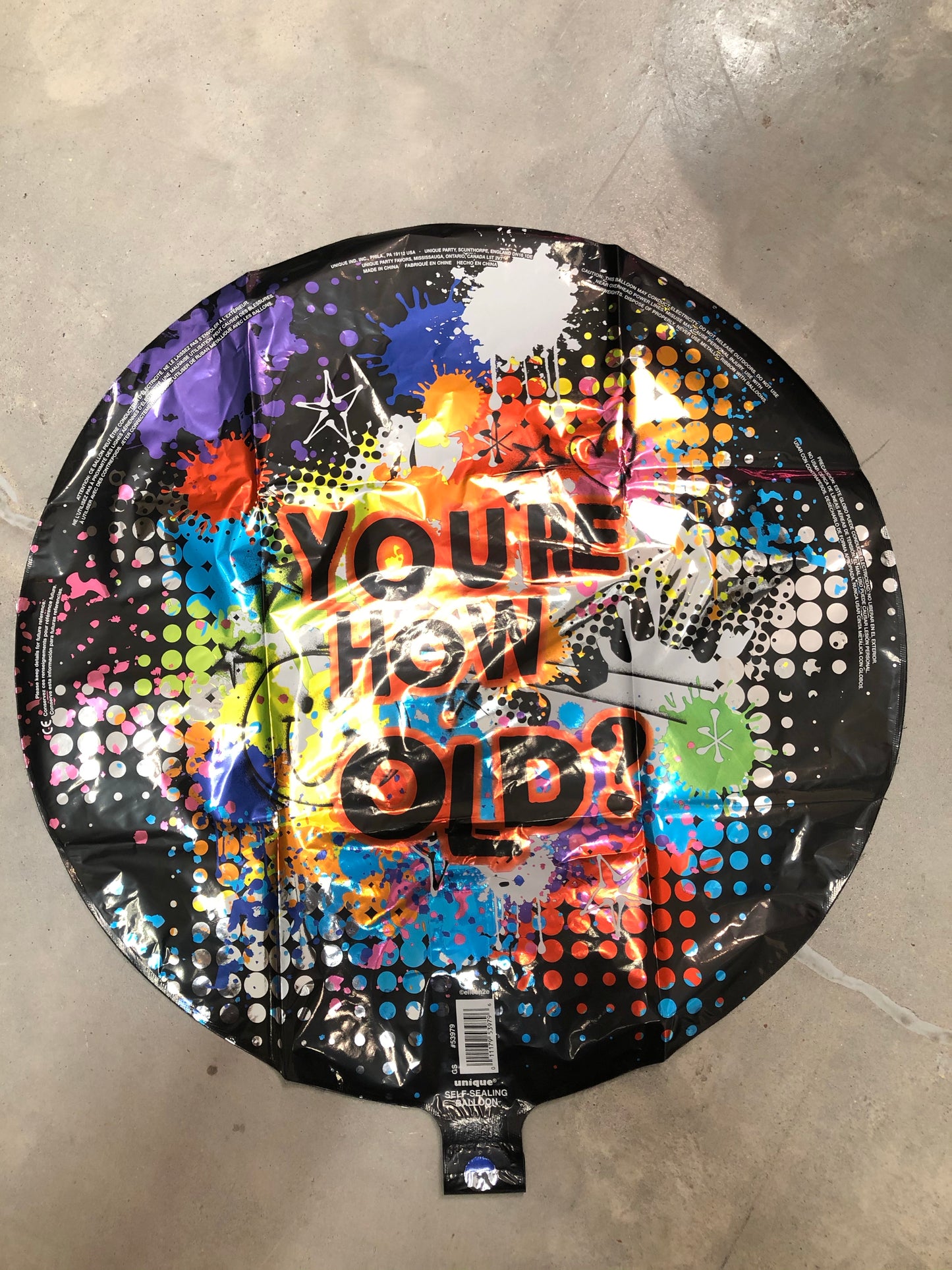 You’re How Old 18” Balloons