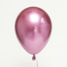 Helium Filled Chrome 11'' Latex Balloons
