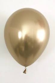 Helium Filled Chrome 11'' Latex Balloons