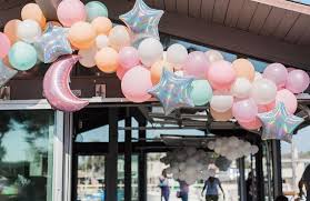 Iridescent Pastel Rainbow Star Holographic Balloon