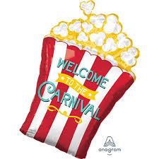 CARNIVAL POPCORN 29'' Balloon