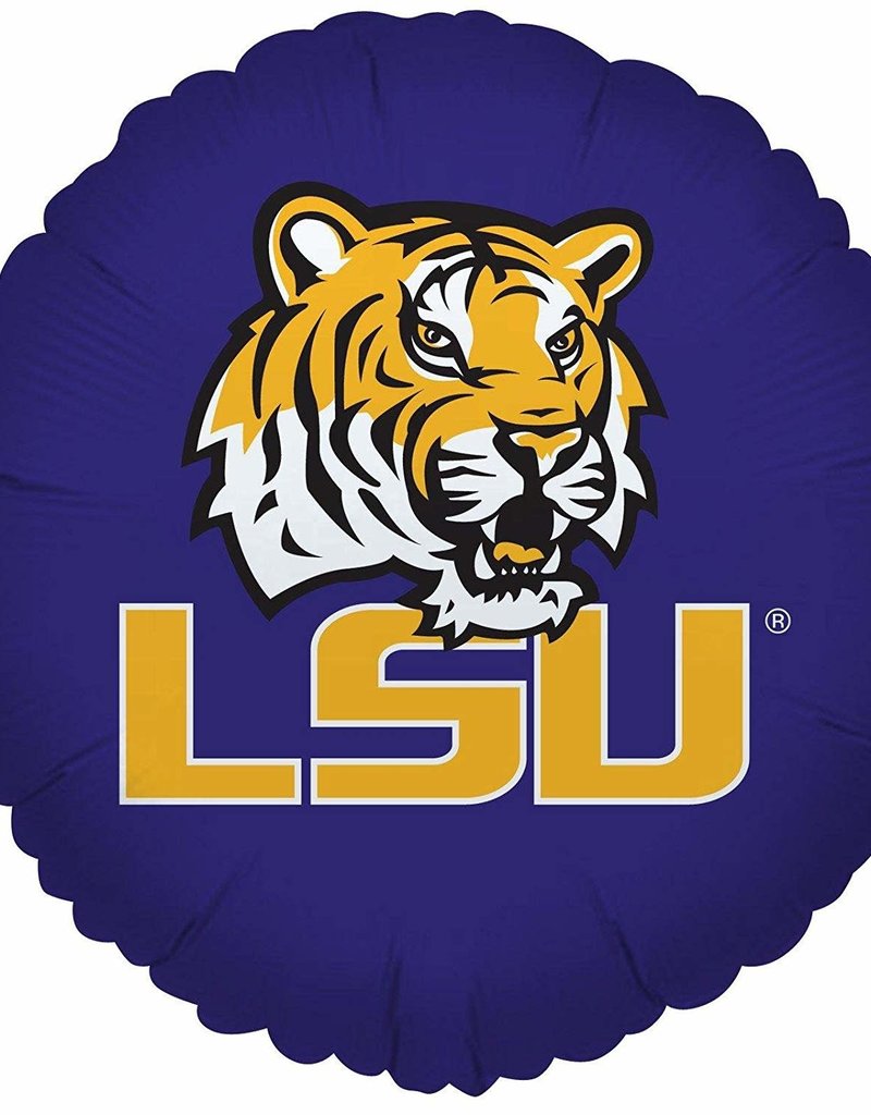 LSU Tiger Mylar, 18"
