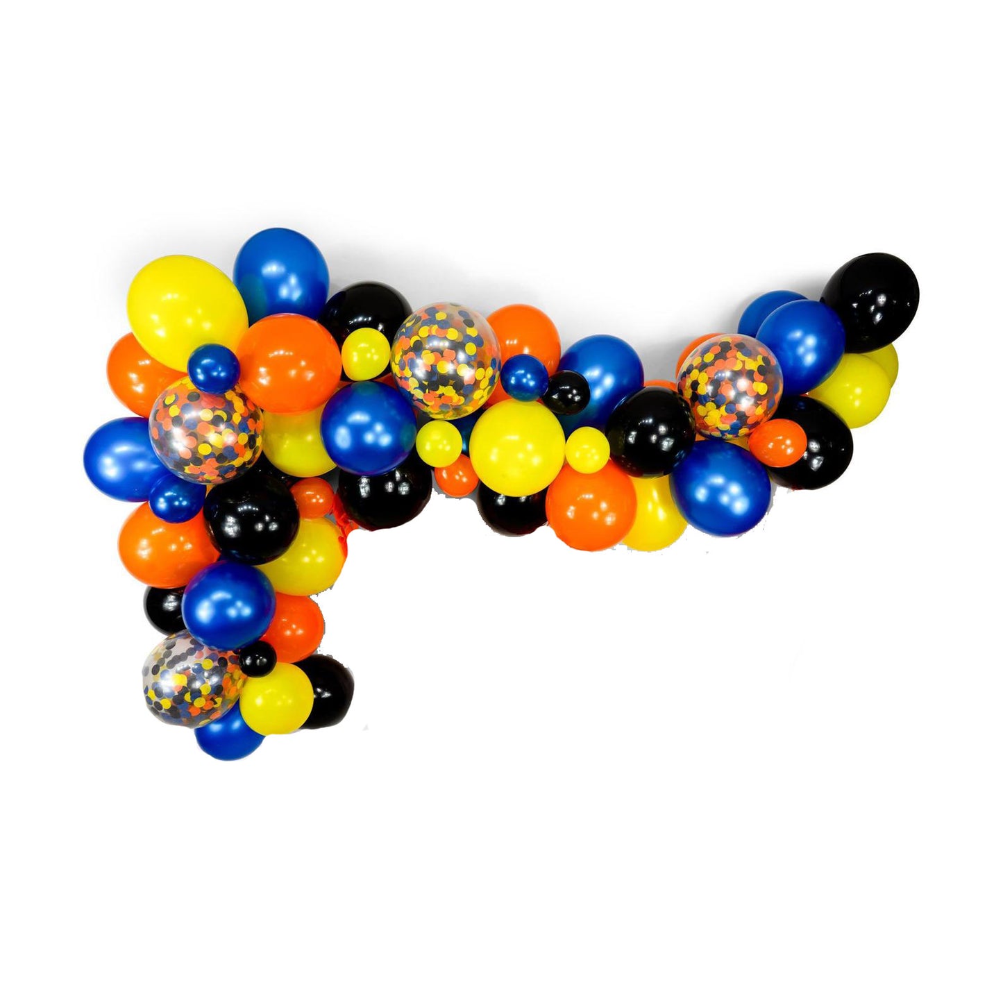 Nerf Theme Orange BALLOON GARLAND ( TO GO NO INSTALL)