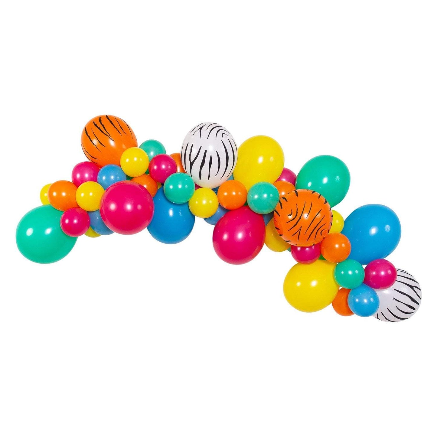Jungle Theme BALLOON GARLAND TO-GO (NO INSTALL)
