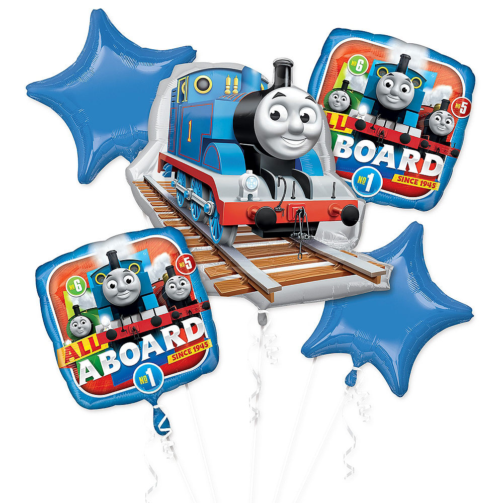 Thomas the Tank Engine Balloon Bouquet 5pc