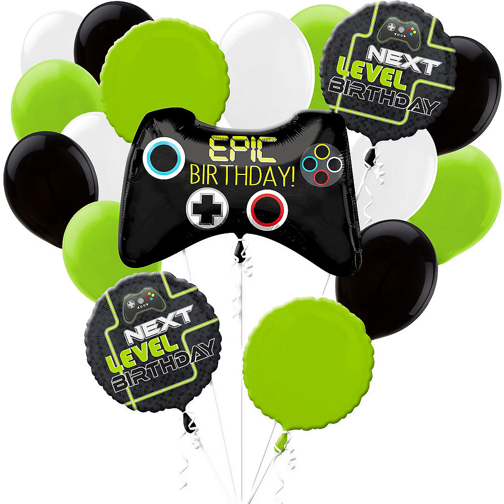 Level Up Birthday Balloon Bouquet, 17pc*