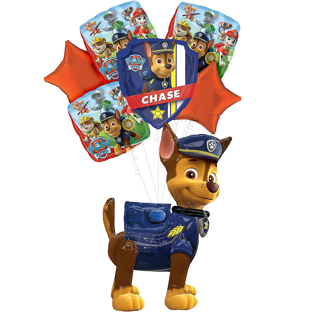 PAW Patrol Deluxe Airwalker Balloon Bouquet, 7pc - Nick Jr.