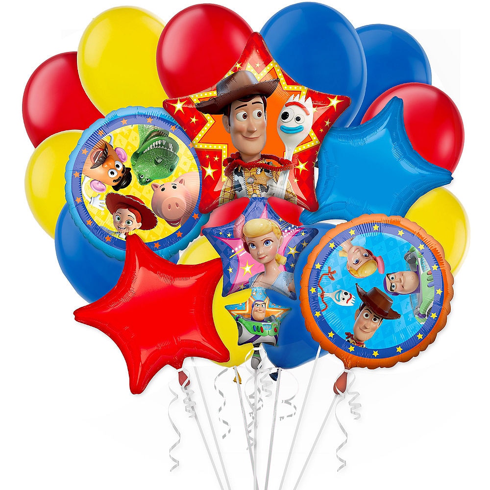 Toy Story 4 Balloon Bouquet, 17pc