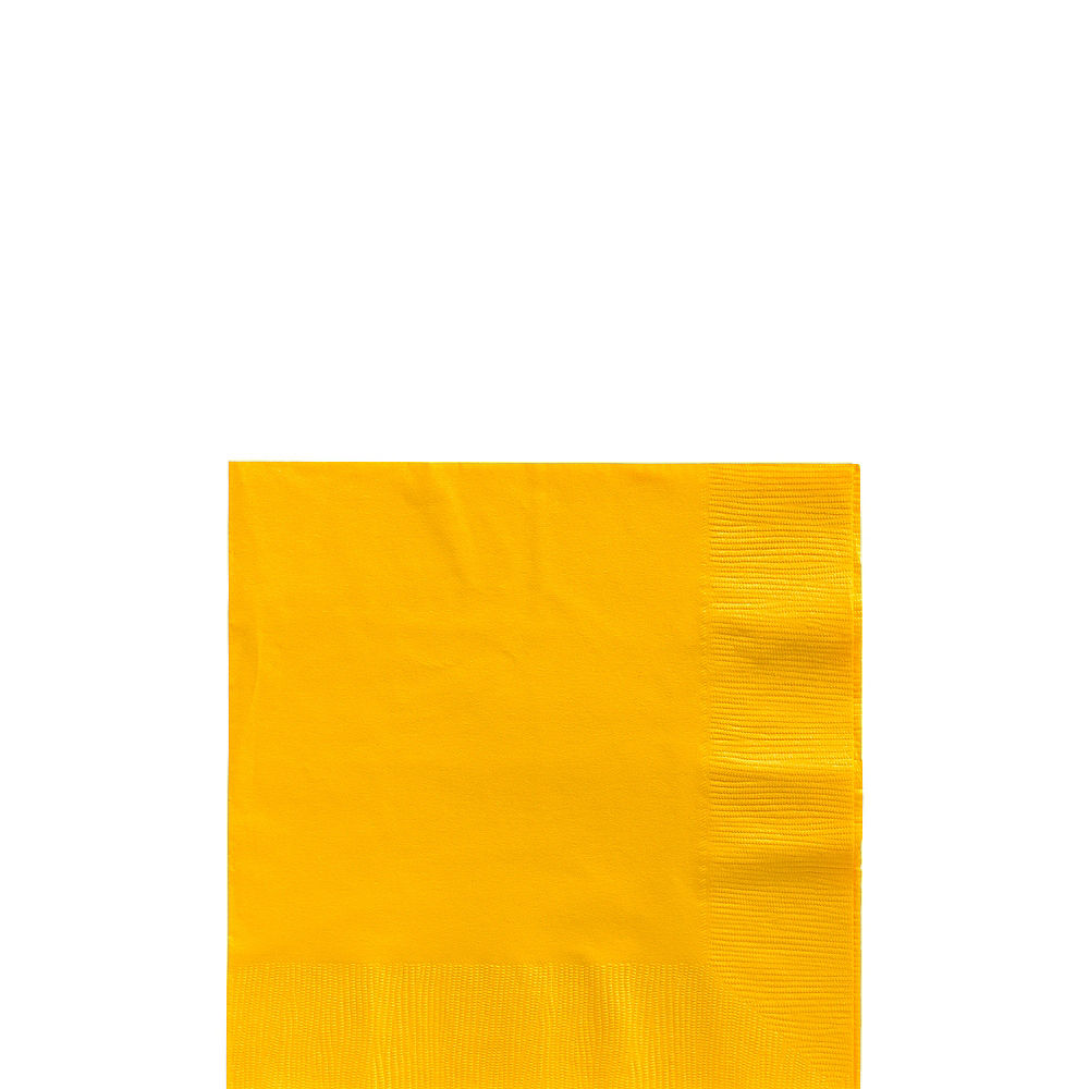 Yellow Lunch Napkins 20ct