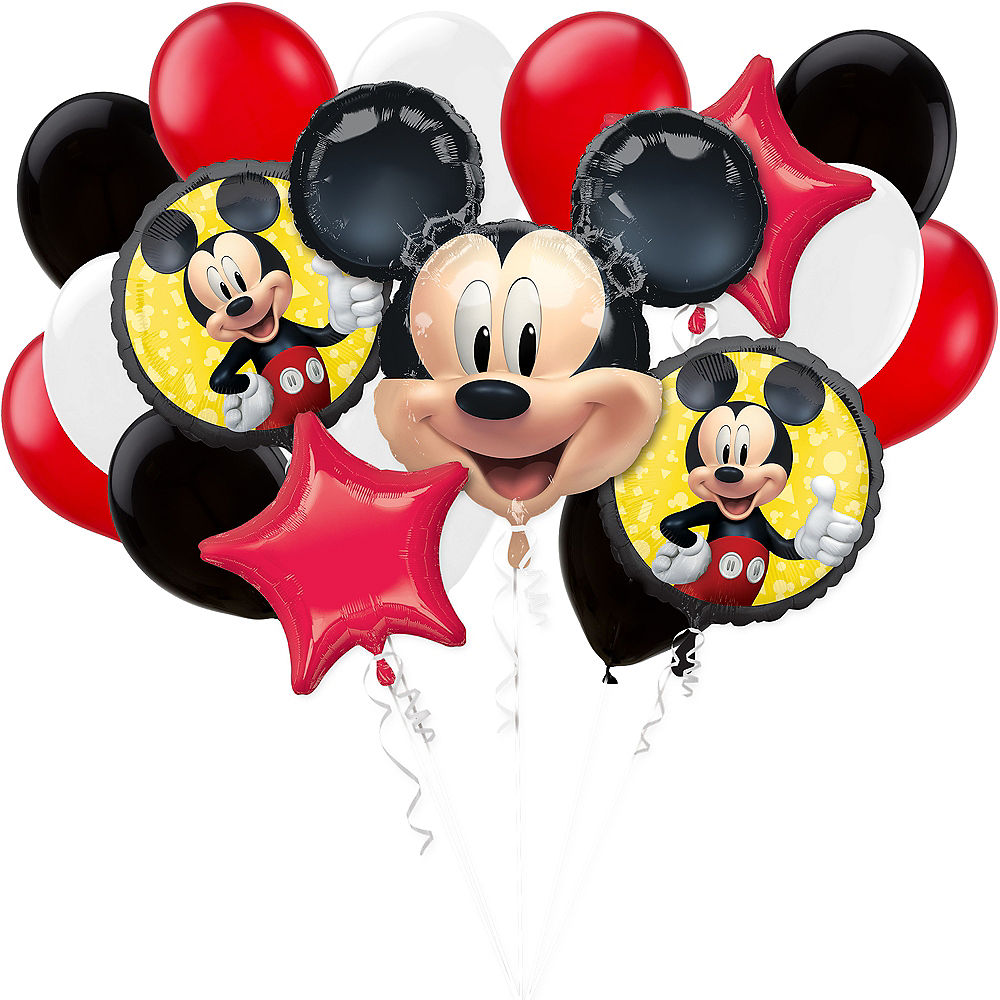 Mickey Mouse Forever Balloon Bouquet, 17pc