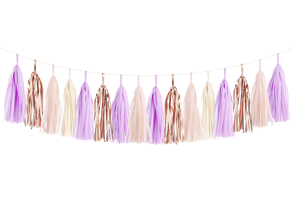 Tassel Garland DIY Kit - Lilac Rose