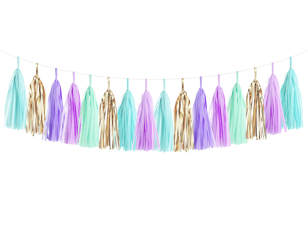 Tassel Garland DIY Kit - Mermaid