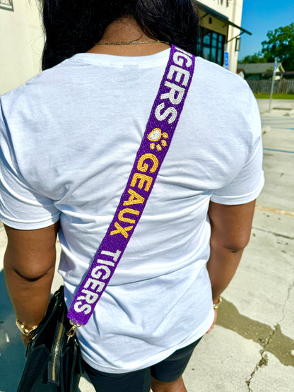 LSU Tigers Purple Strap