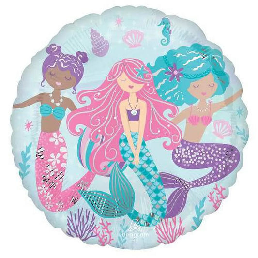 Shimmering Mermaid 18" Balloon