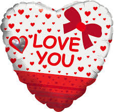28” love You Ribbon Bow