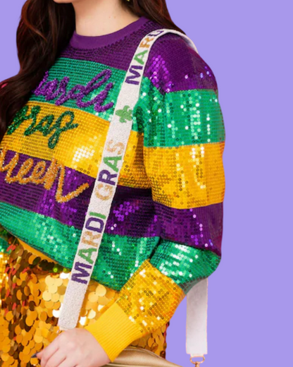 Mardi Gras Festive Strap