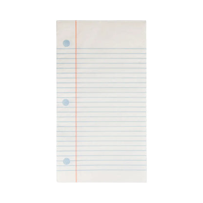 Notebook Paper Dinner Napkin - 24 Count*