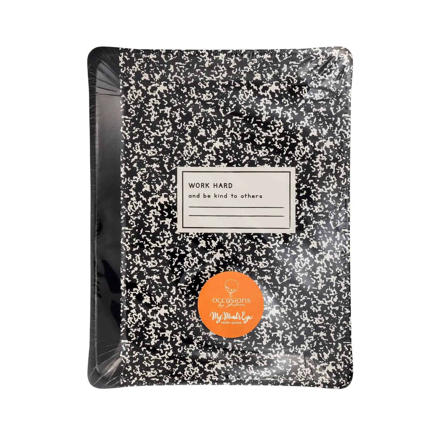 Comp Notebook Plate, 8 Count*