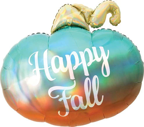 Fall iridescent Pumpkin