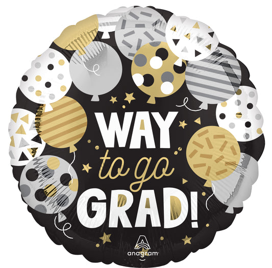 Way to Go Grad Balloon