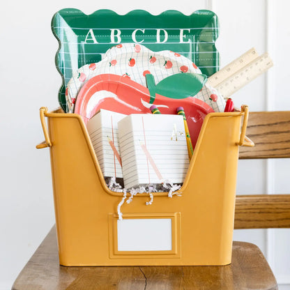 Alphabet Paper Plate, 8 Count*