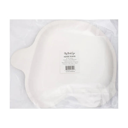 Helmet Shaped Disposable, 8" Paper Plate (Set 10)