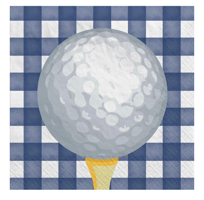 HOLE IN ONE LUNCHEON Golf Napkins (40 Pack)