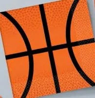 Basketball Napkins 5x5 inch