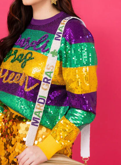 Mardi Gras Festive Strap