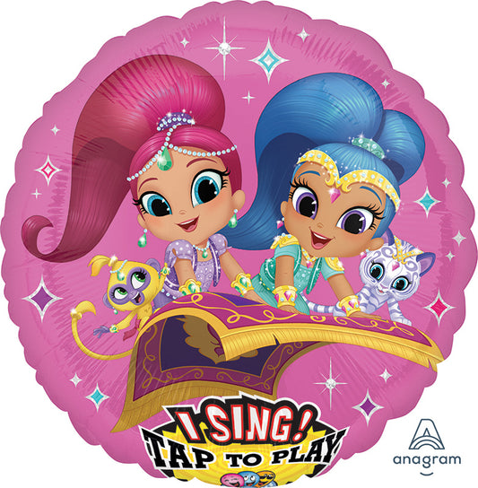 Shimmer & Shine Singing tune 28" Balloon