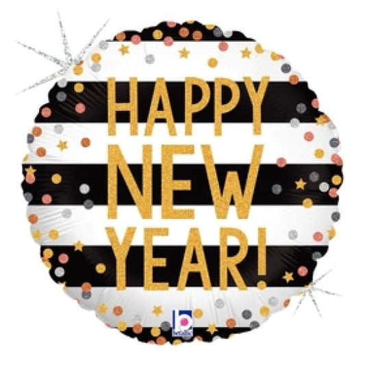 New Years Confetti Balloon