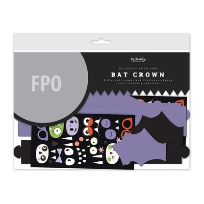 Bat Crowns Diy Project
