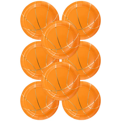 Basketball 9” Plates