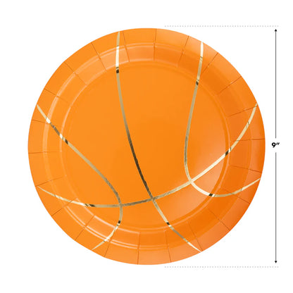 Basketball 9” Plates