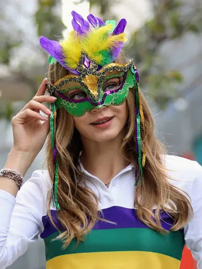 Mardi Gras Masquerade Mask*