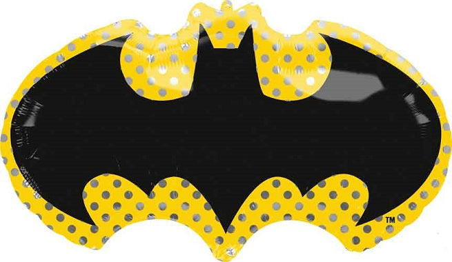 Batman Symbol, 30" Supershape Mylar Balloon