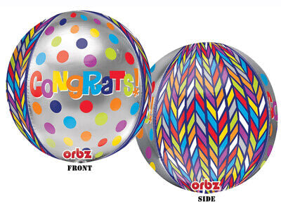 Congrats Colorful Dots Orbz