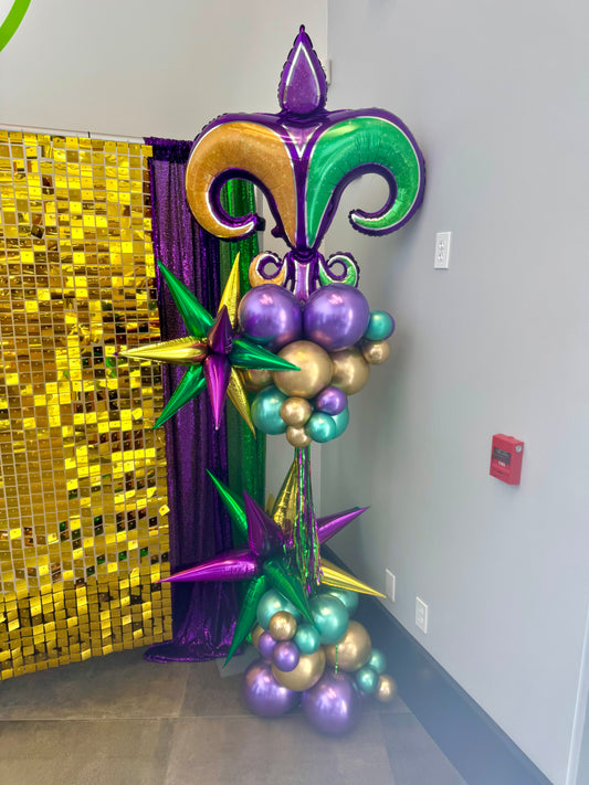 Mardi Gras Crazy Tower