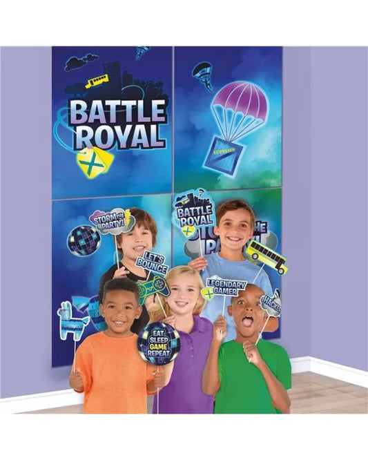 Battle Royal Scene Setter with Photo Booth Props